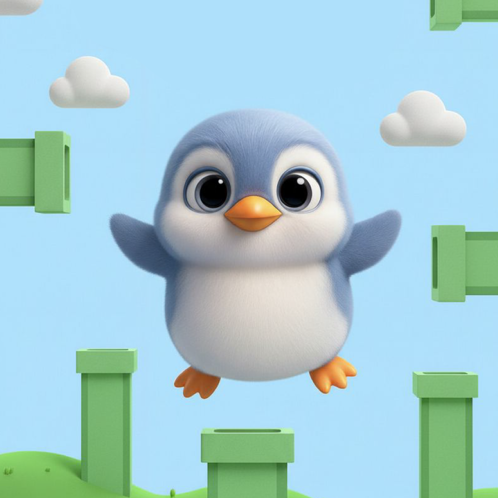 Flappy Nunu Game Banner